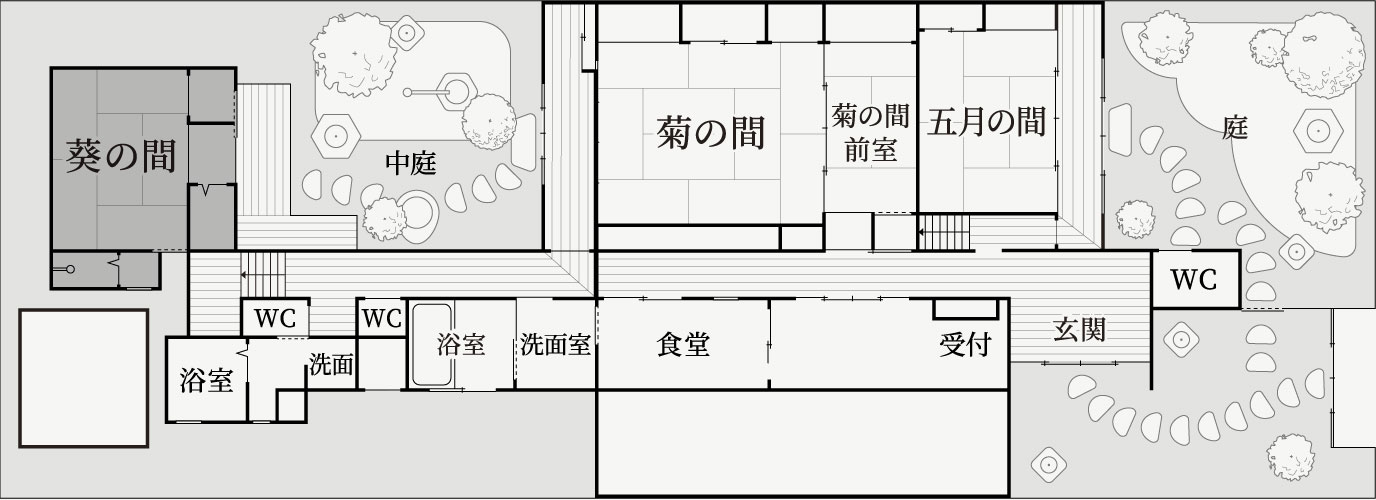 フロア案内図（1階）
