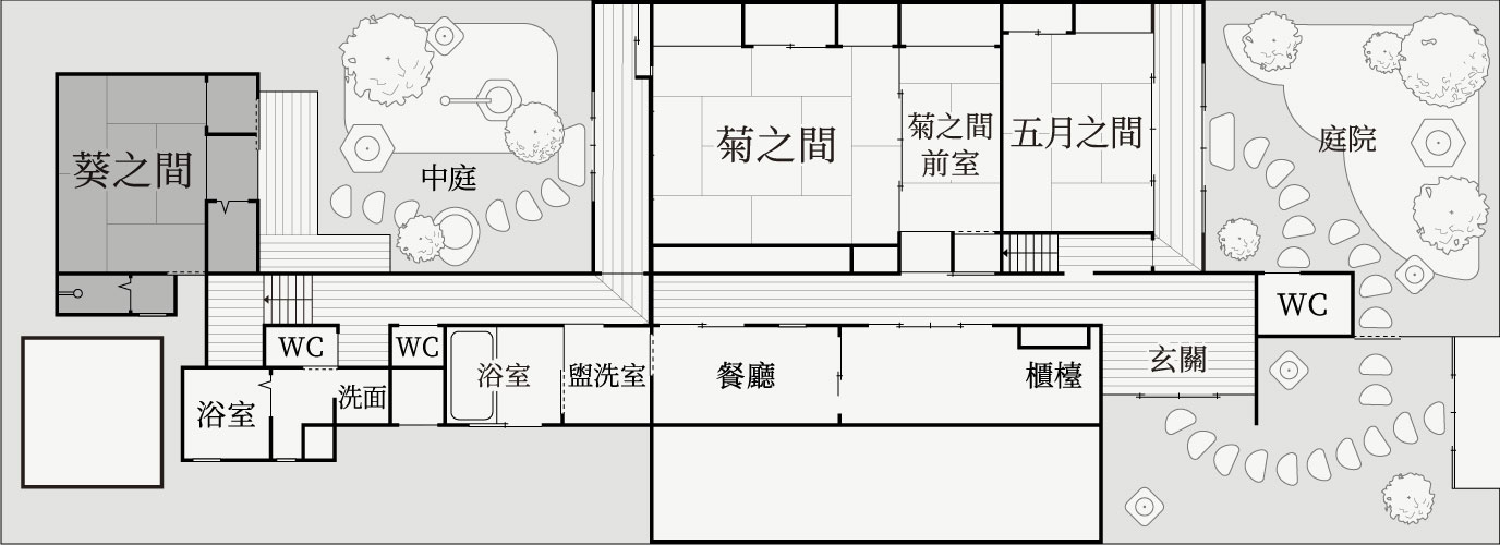 フロア案内図（1階）