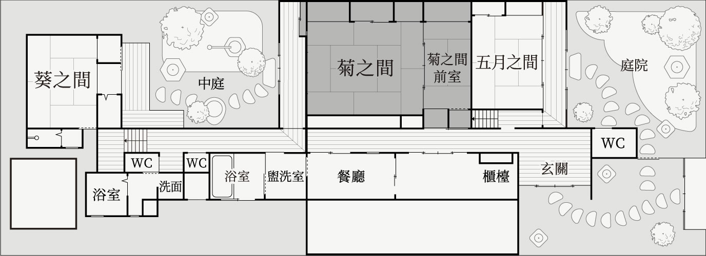 フロア案内図（1階）