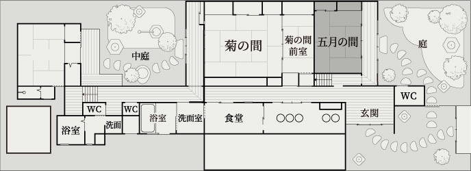 フロア案内図（1階）