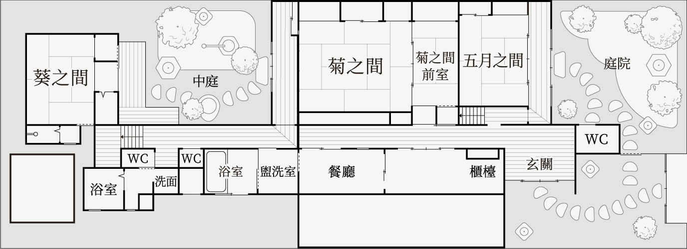 フロア案内図（1階）