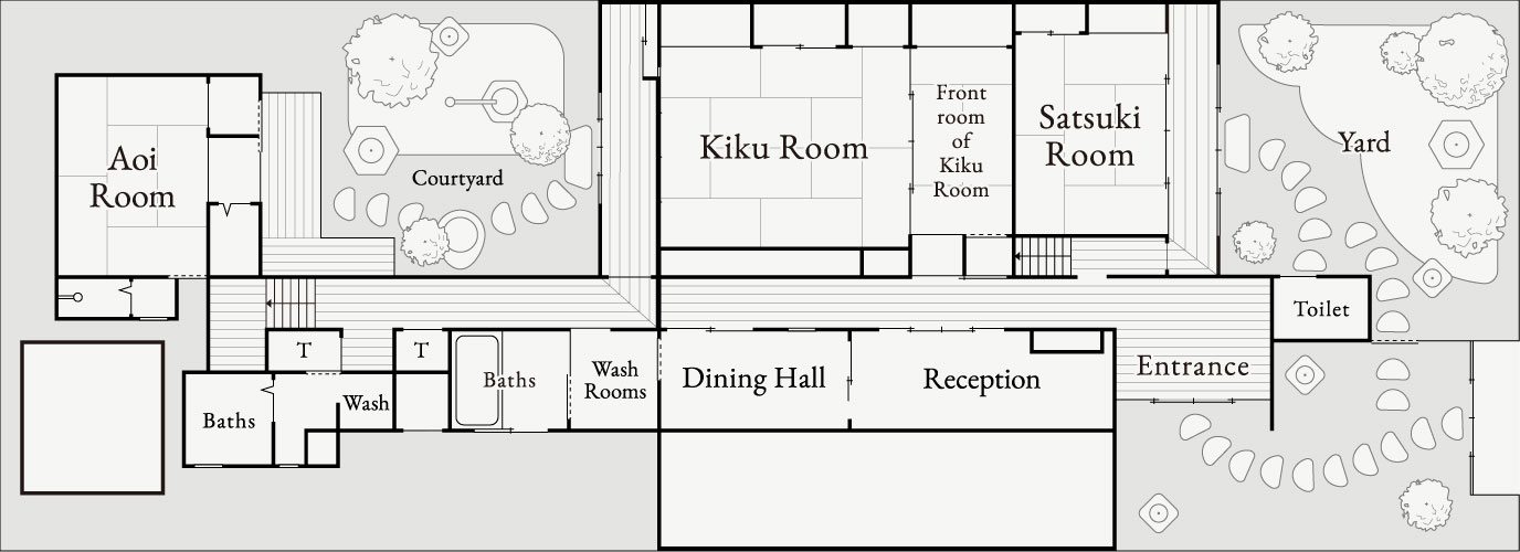 Floor map（1st Floor）