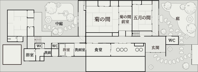 フロア案内図（1階）